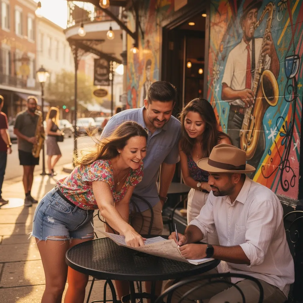 Карта с отмеченными маршрутами и заметками для самостоятельных поездок.
