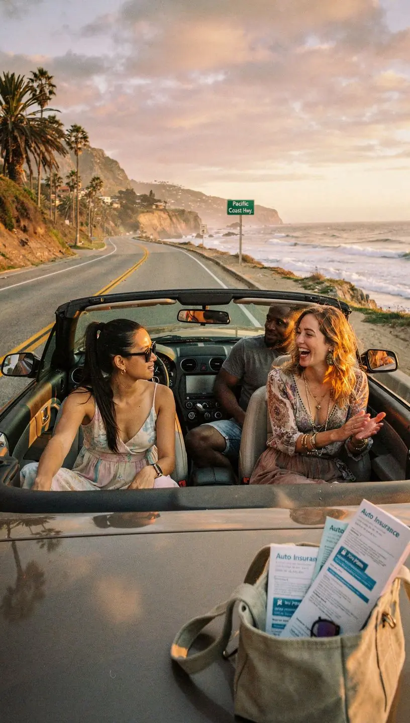 График, показывающий изменения в стоимости страхования автомобилей по регионам США.